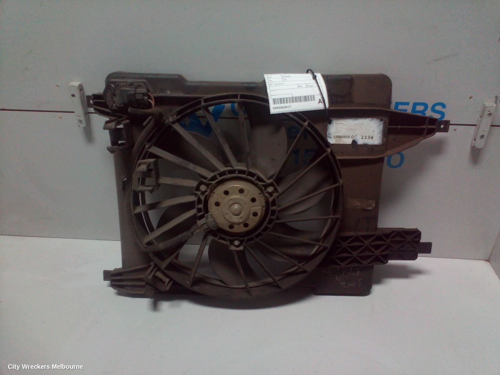 RENAULT MEGANE 2005 Fan