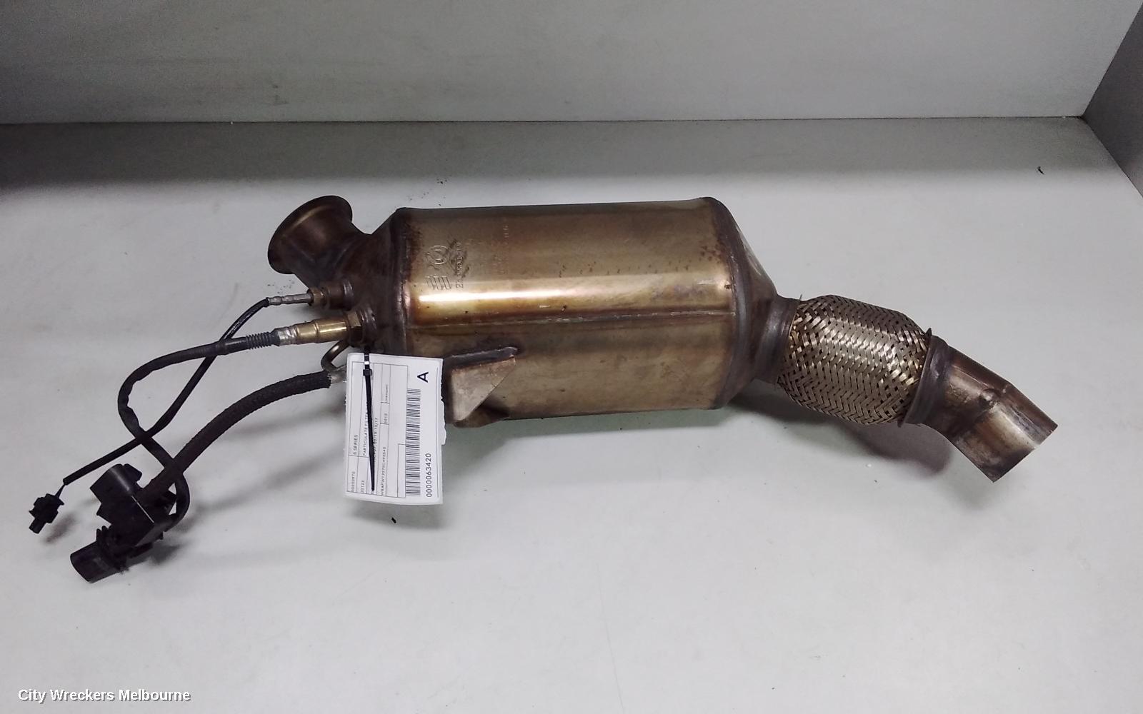 BMW 5 SERIES 2010 Particulate Filter/Dpf