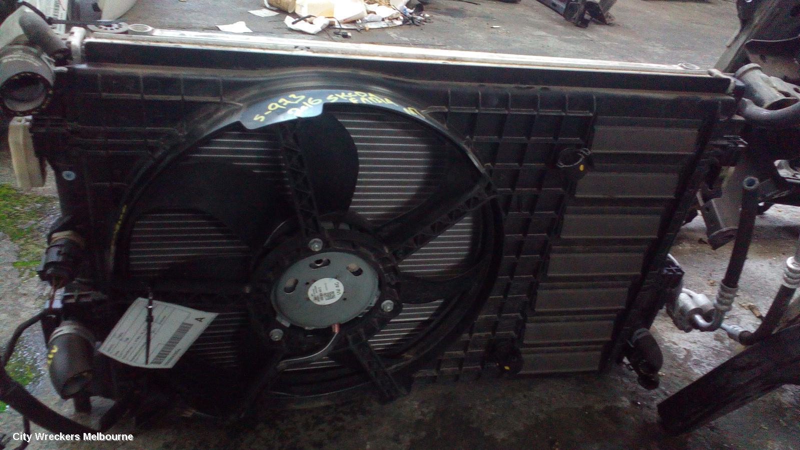 SKODA FABIA 2017 Fan