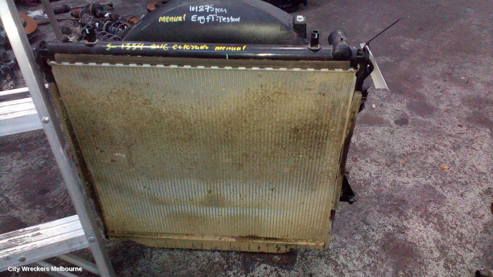 HOLDEN COLORADO 2016 Radiator