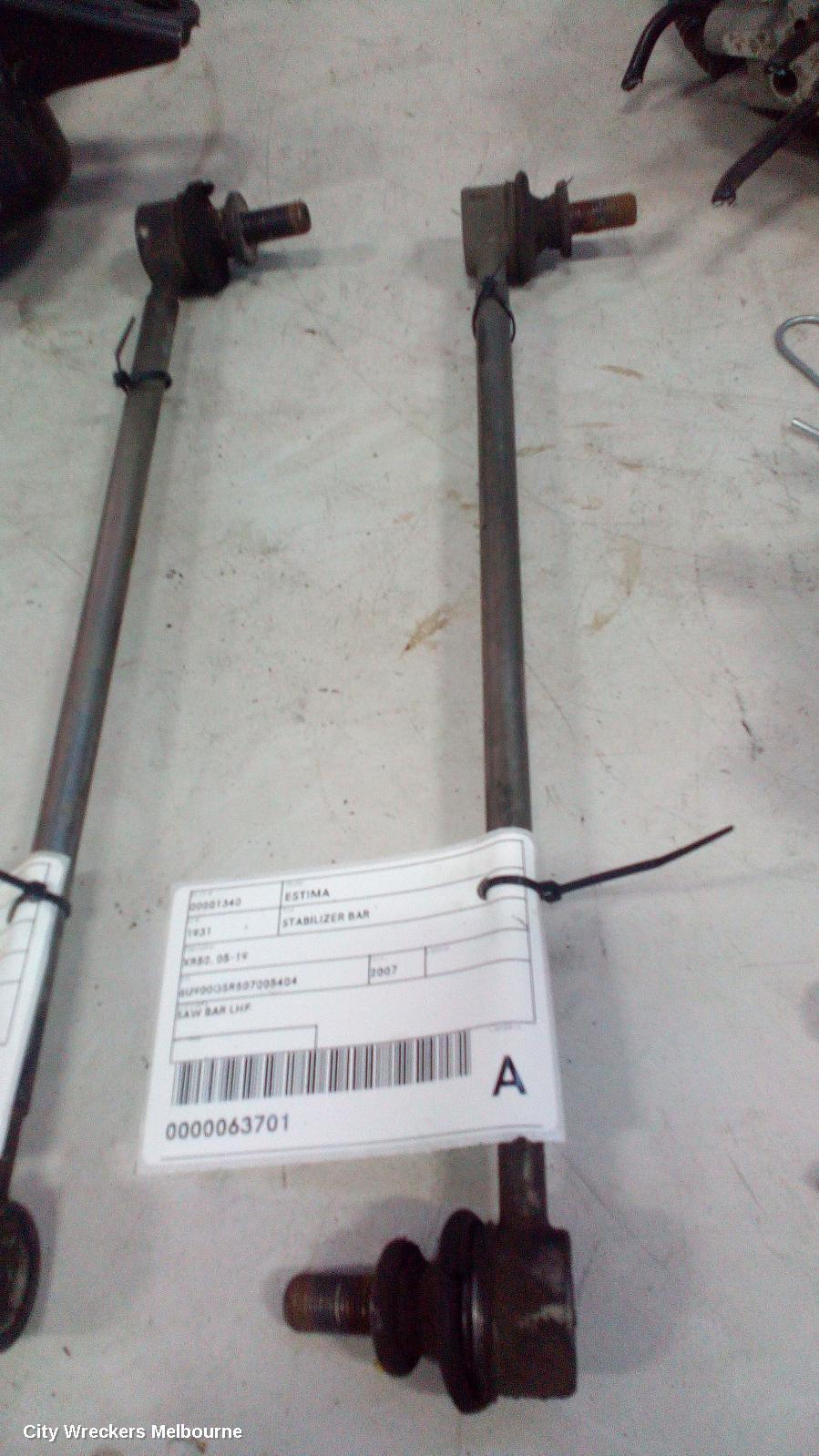 TOYOTA ESTIMA 2007 Stabiliser Bar