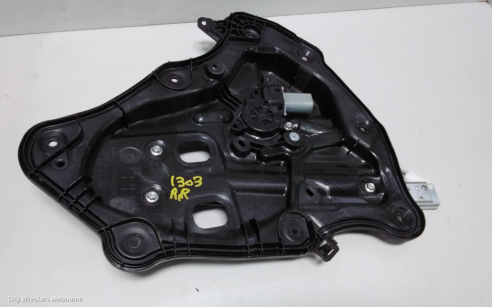 MAZDA CX9 2017 Right Rear Wnd Reg/Motor