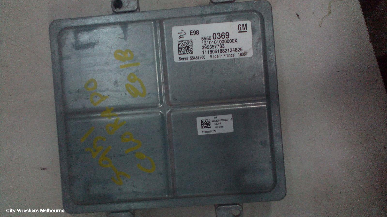 HOLDEN COLORADO 2018 Ecu