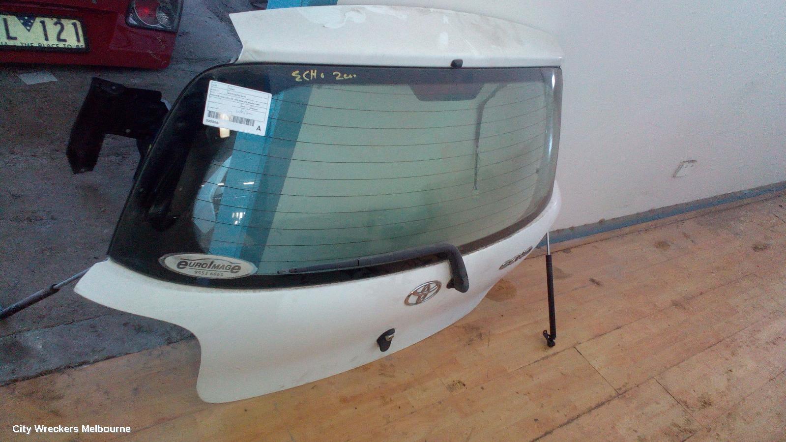 TOYOTA ECHO 2000 Bootlid/Tailgate