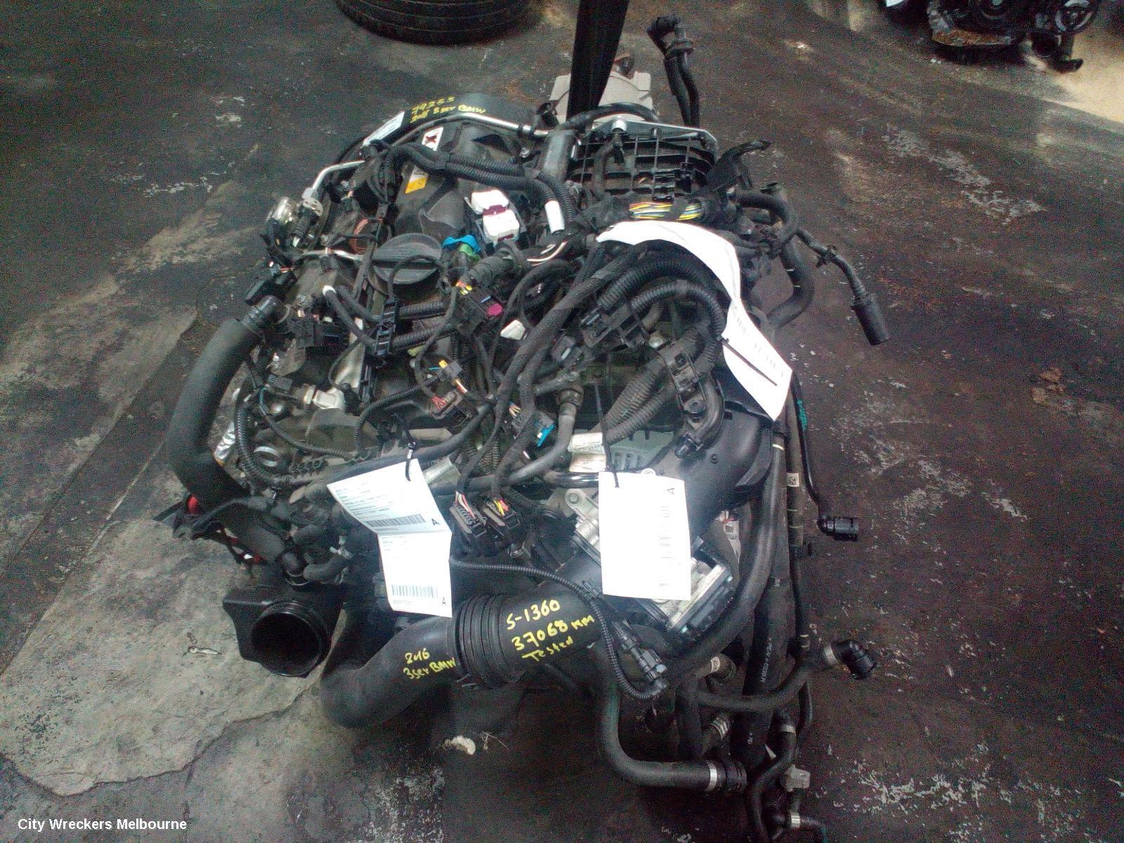 BMW 3 SERIES 2016 Engine