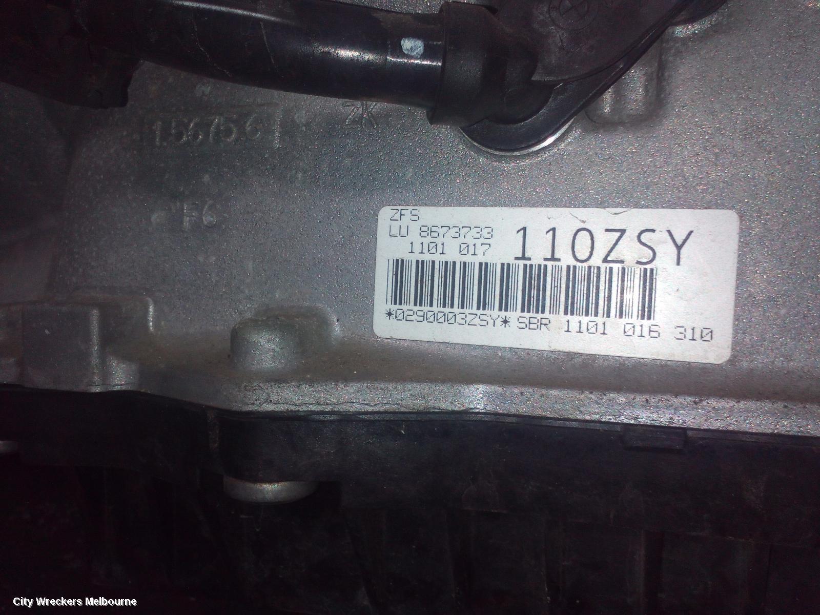 BMW 3 SERIES 2016 Trans/Gearbox