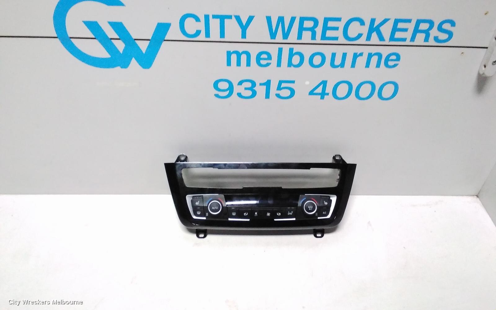 BMW 3 SERIES 2016 Heater/Ac Controls