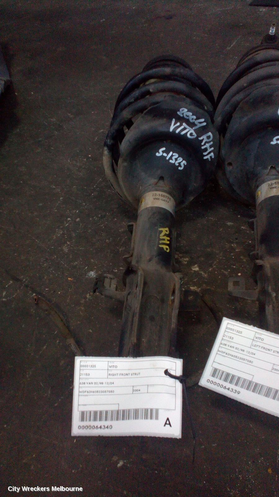 MERCEDES VITO 2004 Right Front Strut