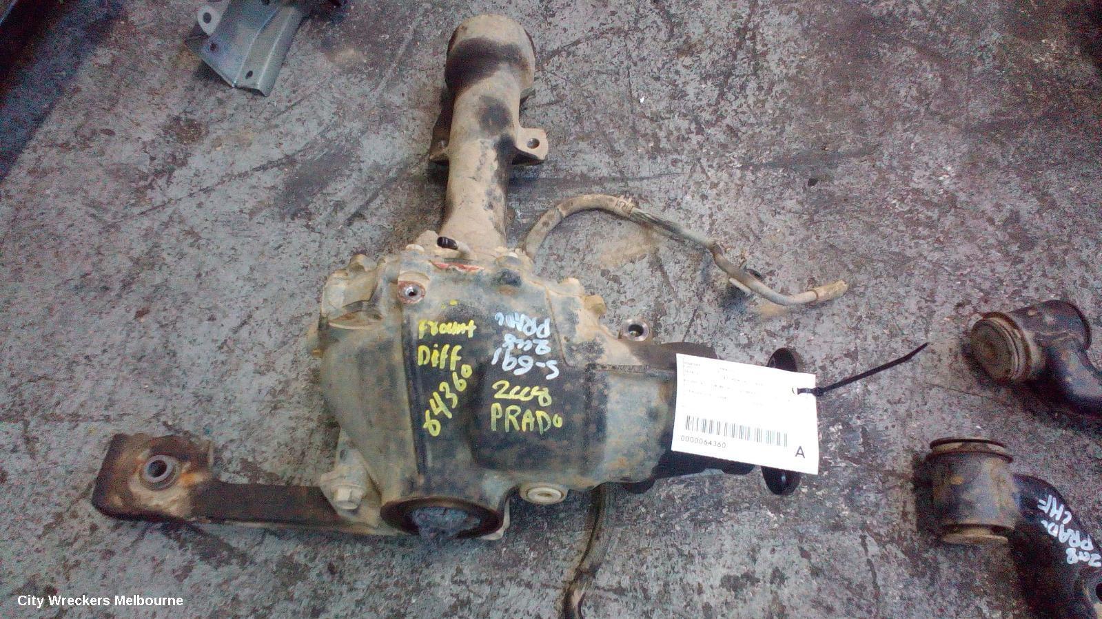 TOYOTA PRADO 2008 Differential Centre