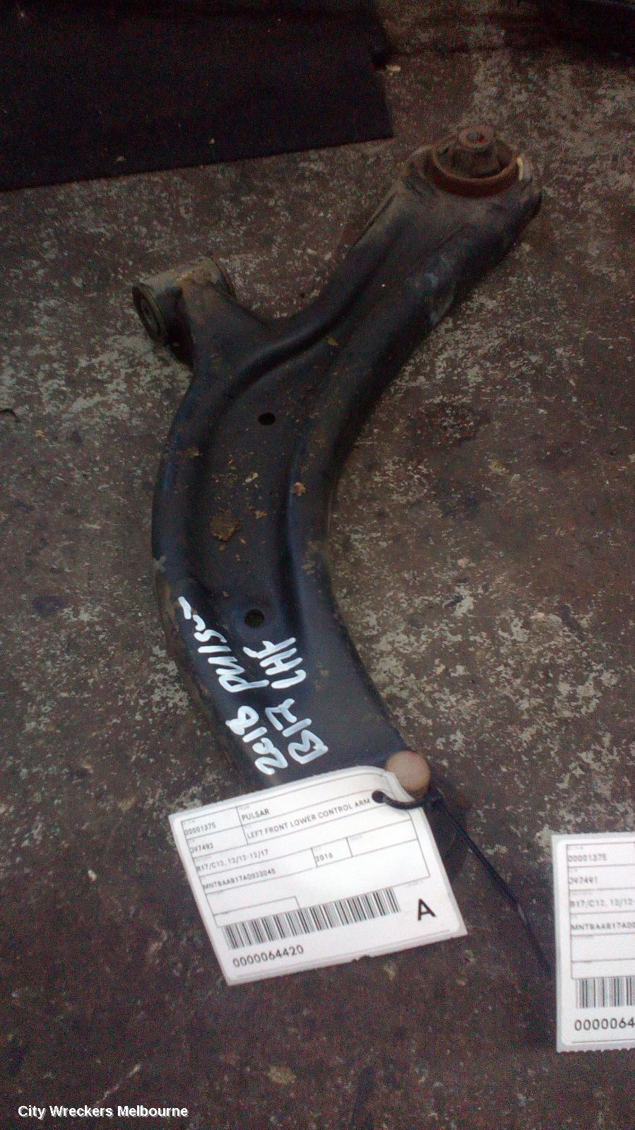 NISSAN PULSAR 2016 Left Front Lower Control Arm
