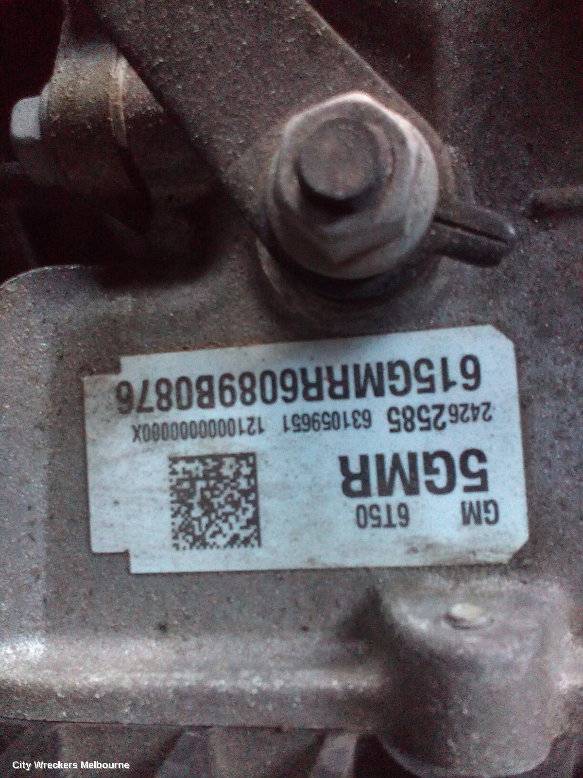 HOLDEN CAPTIVA 2017 Trans/Gearbox