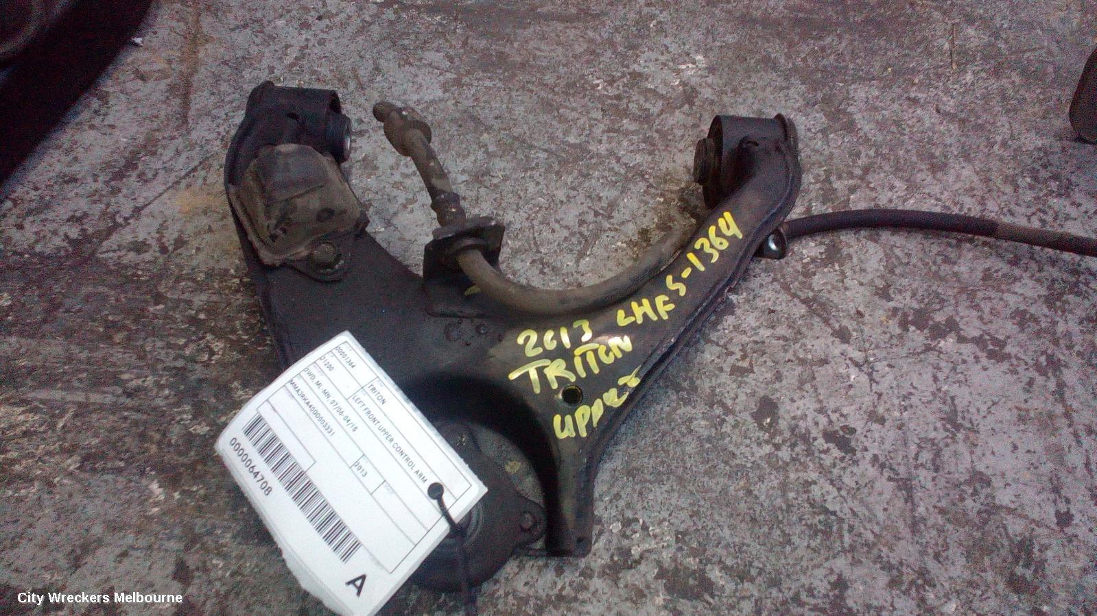 MITSUBISHI TRITON 2013 Left Front Upper Control Arm