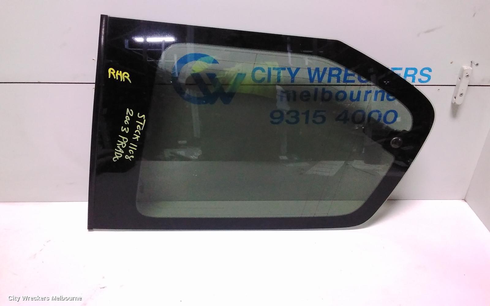 TOYOTA PRADO 2003 Right Rear Side Glass