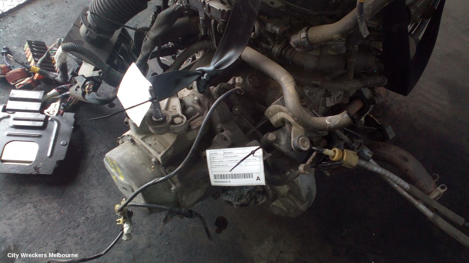 CITROEN BERLINGO 2012 Trans/Gearbox