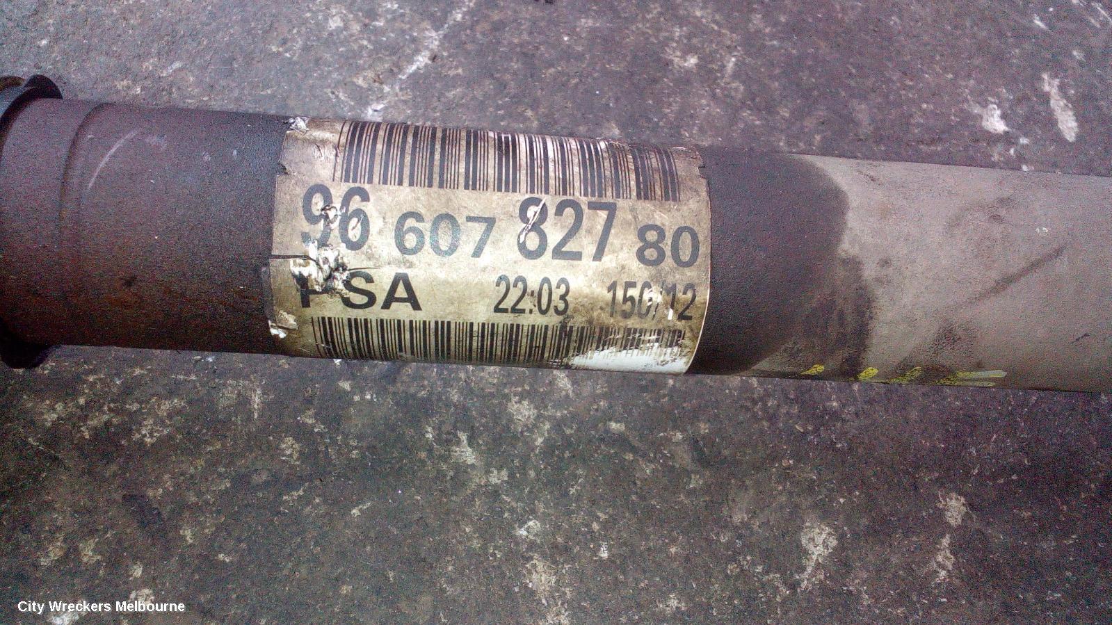 CITROEN BERLINGO 2012 Left Driveshaft