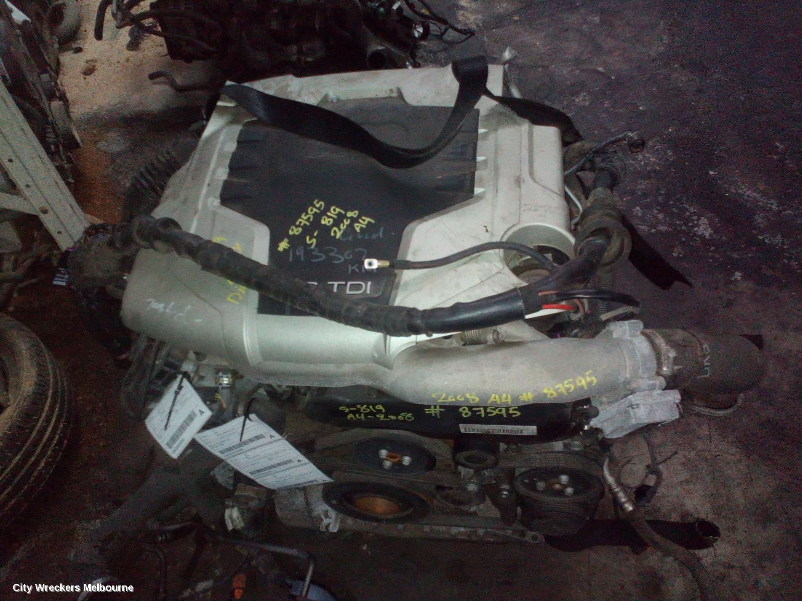 AUDI A4 2008 Engine