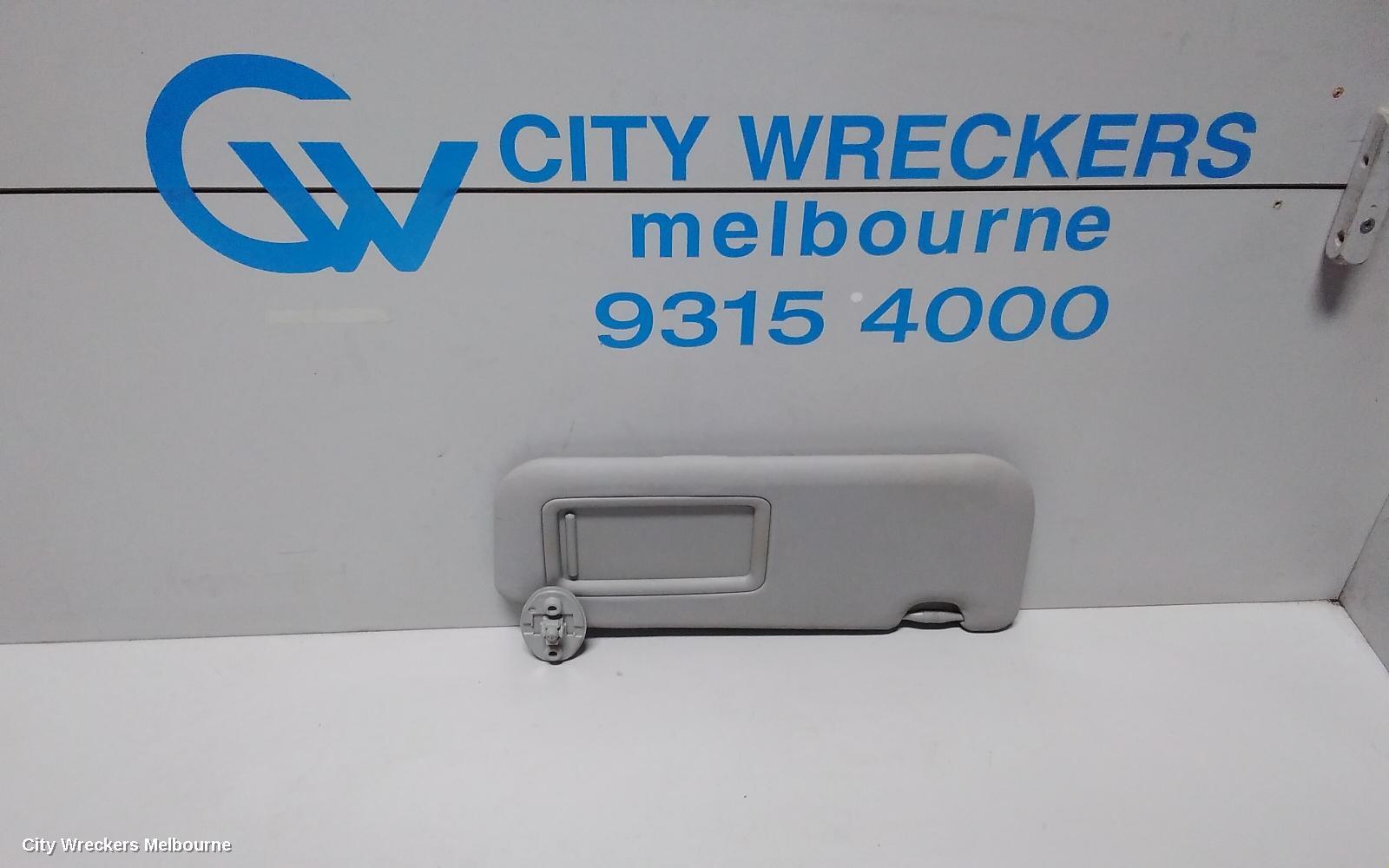 TOYOTA COROLLA 2013 Sunvisor