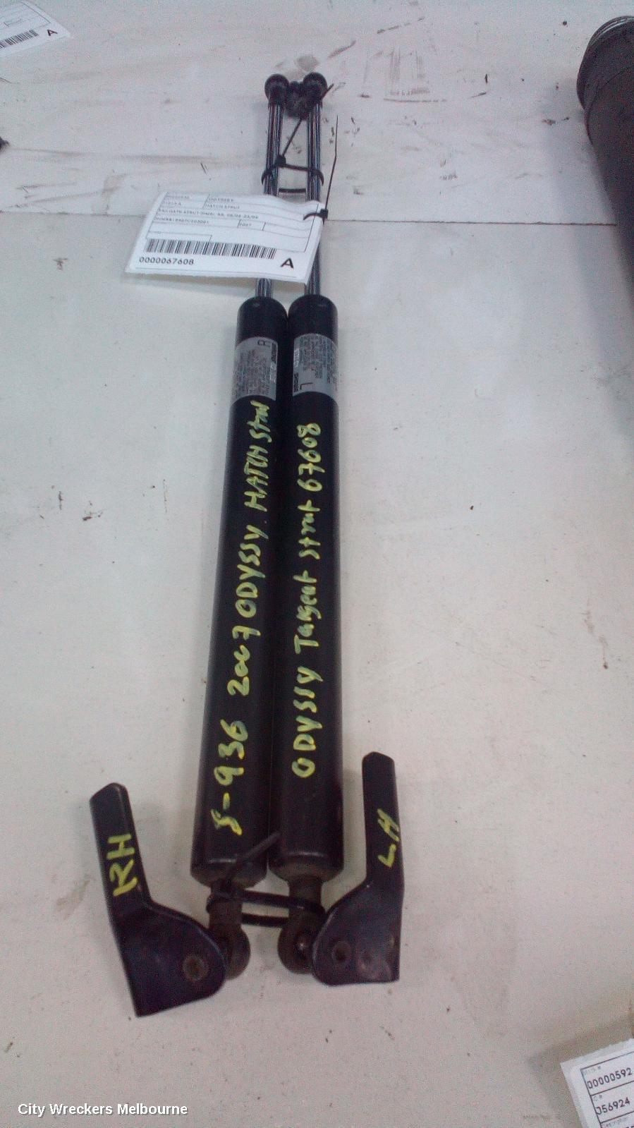 HONDA ODYSSEY 2007 Hatch Strut
