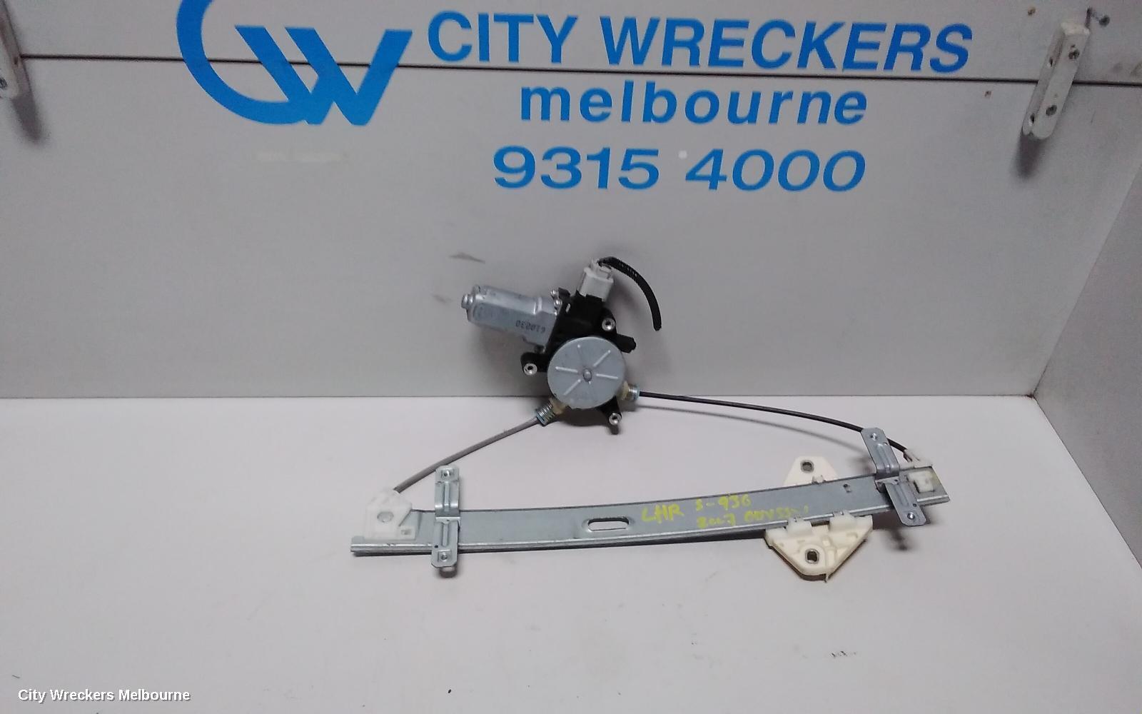HONDA ODYSSEY 2007 Left Rear Wnd Reg/Motor