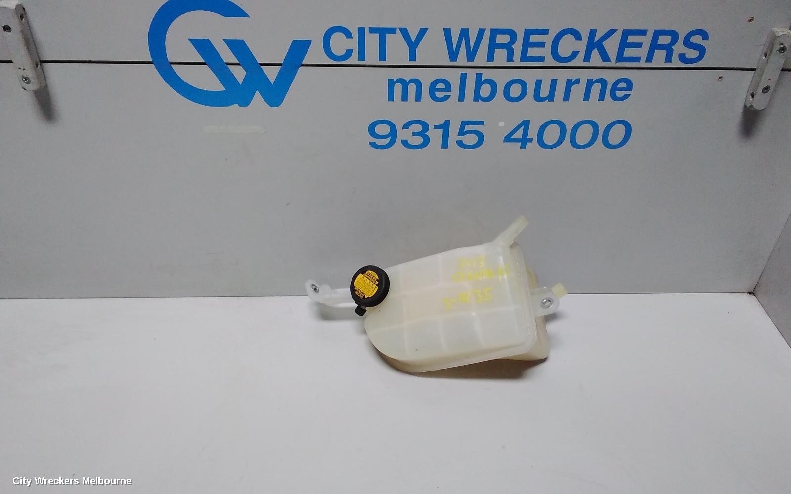 TOYOTA COROLLA 2013 Overflow Bottle