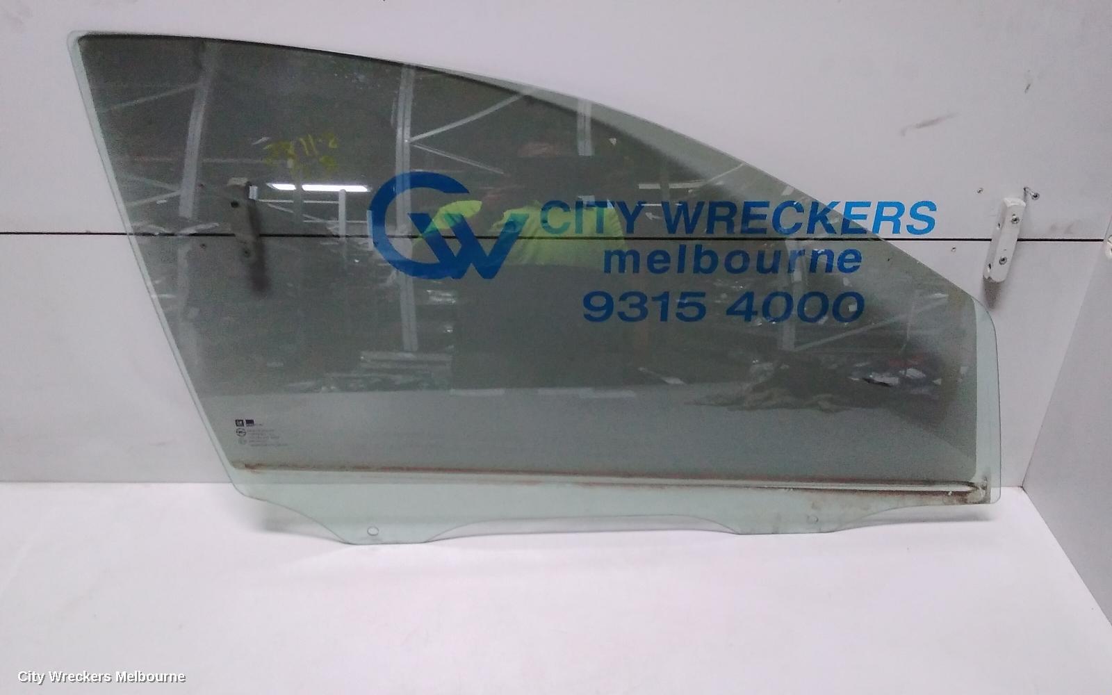HOLDEN BARINA 2012 Right Front Door Window
