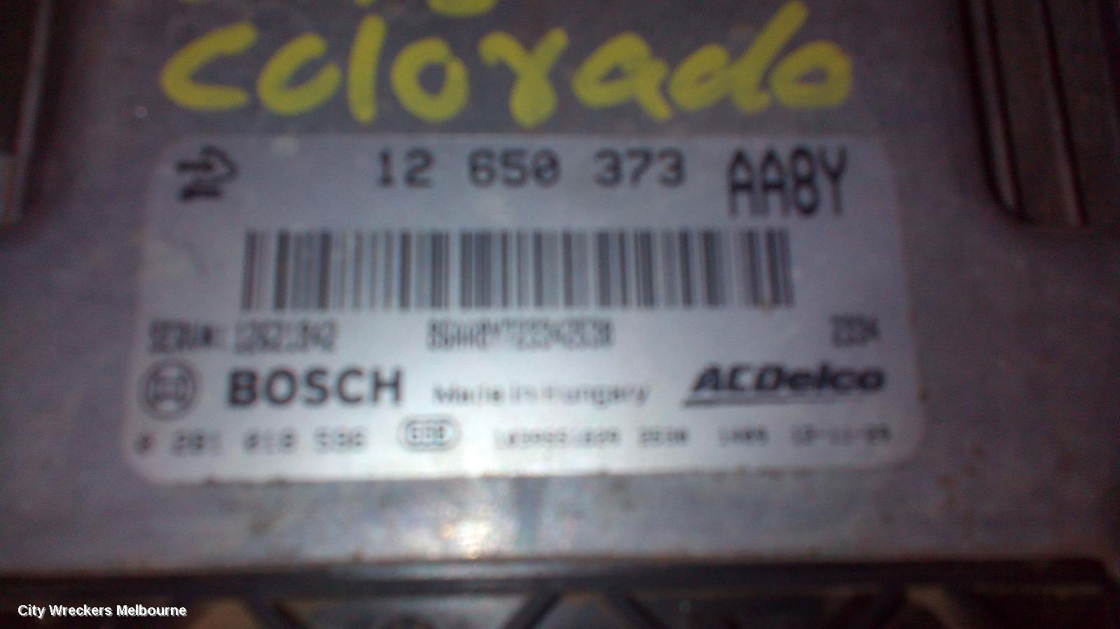 HOLDEN COLORADO 2013 Ecu