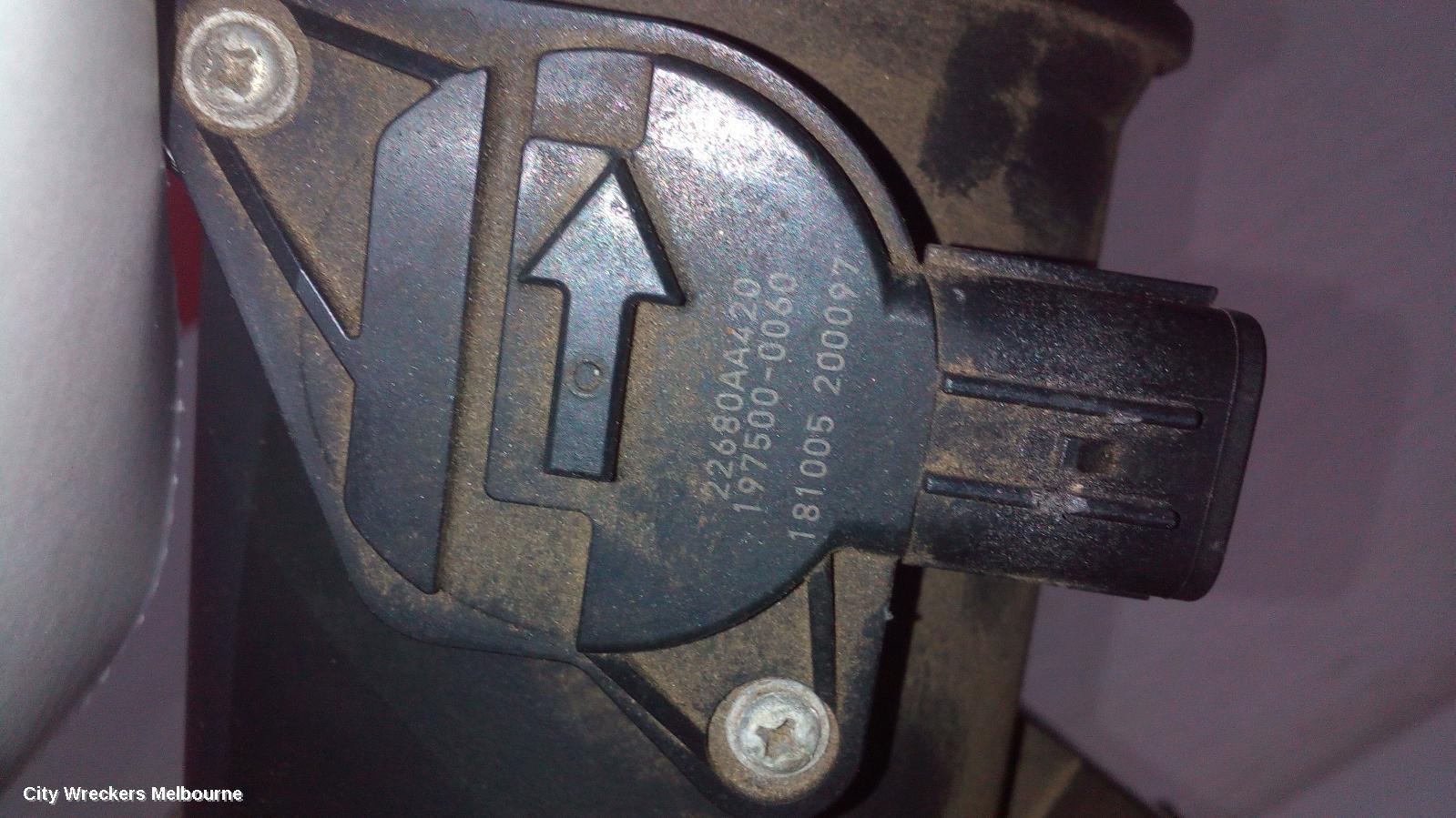 SUBARU FORESTER 2018 Air Flow Meter