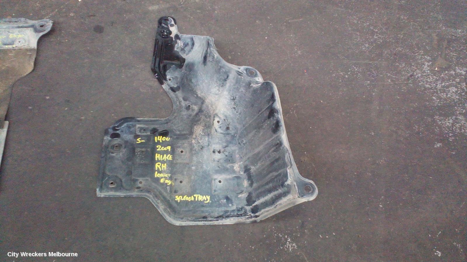 TOYOTA HIACE 2009 LOWER_ENGINE_SPLASH_TRAY