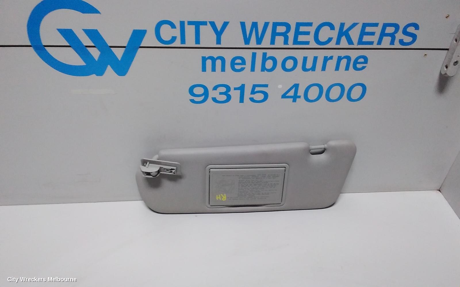HOLDEN COMMODORE 2014 Sunvisor