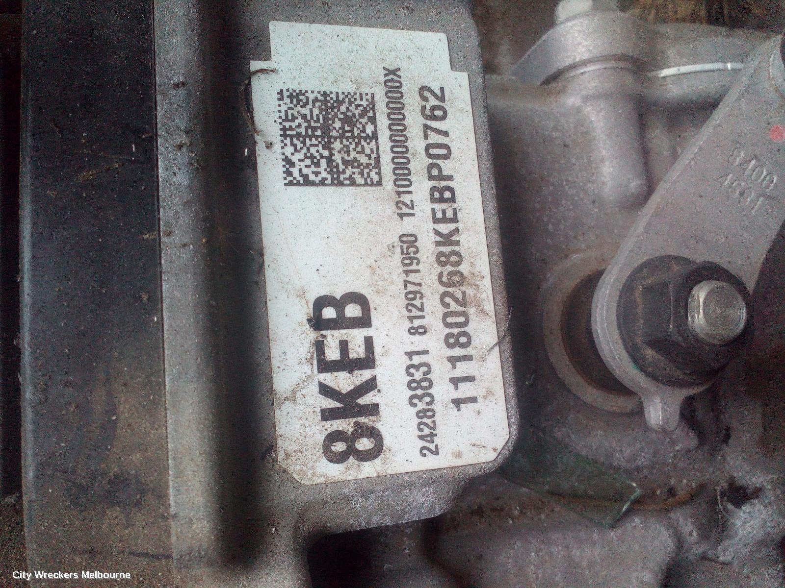 HOLDEN COMMODORE 2019 Trans/Gearbox