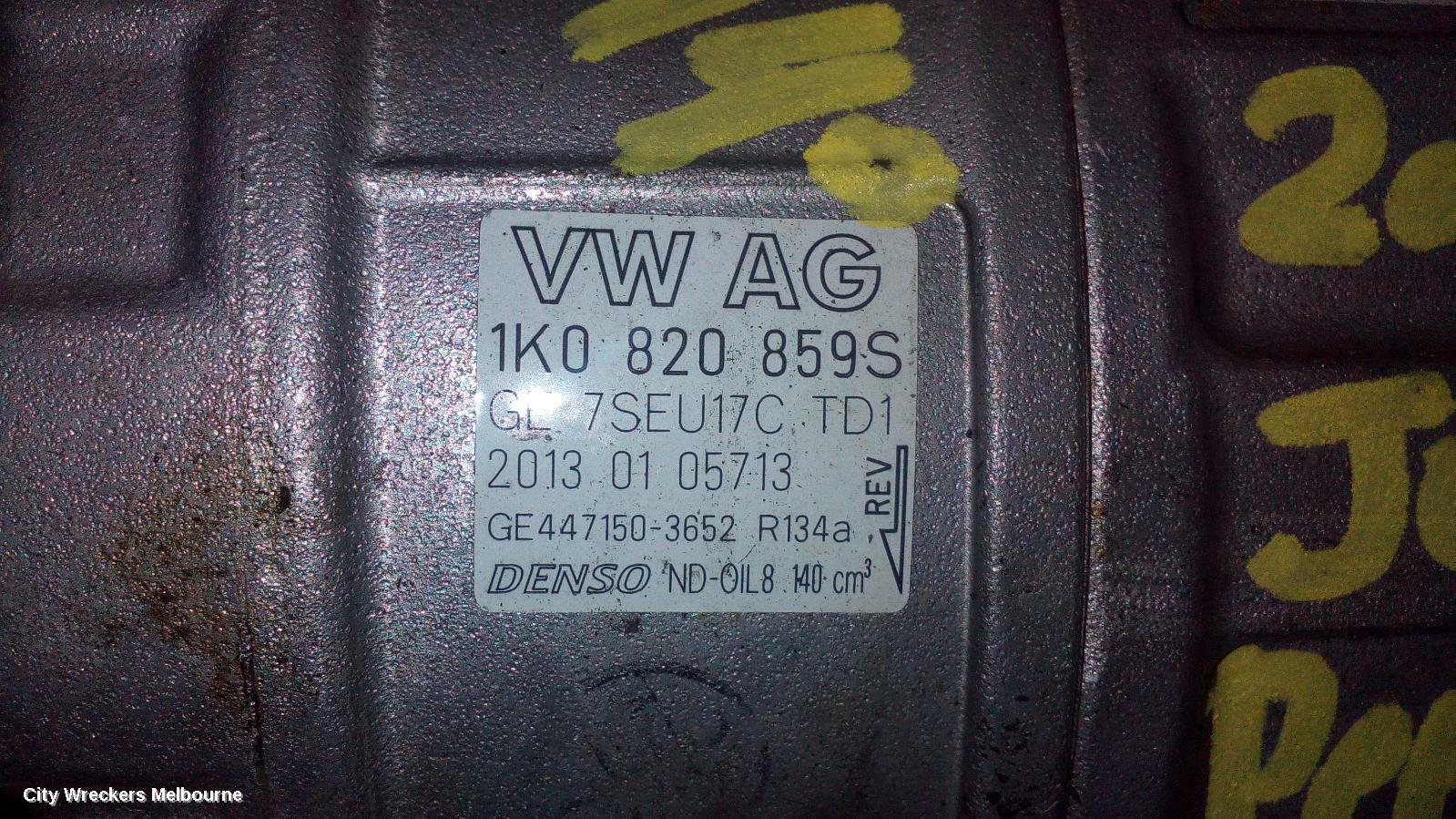 VOLKSWAGEN JETTA 2010 A/C Compressor