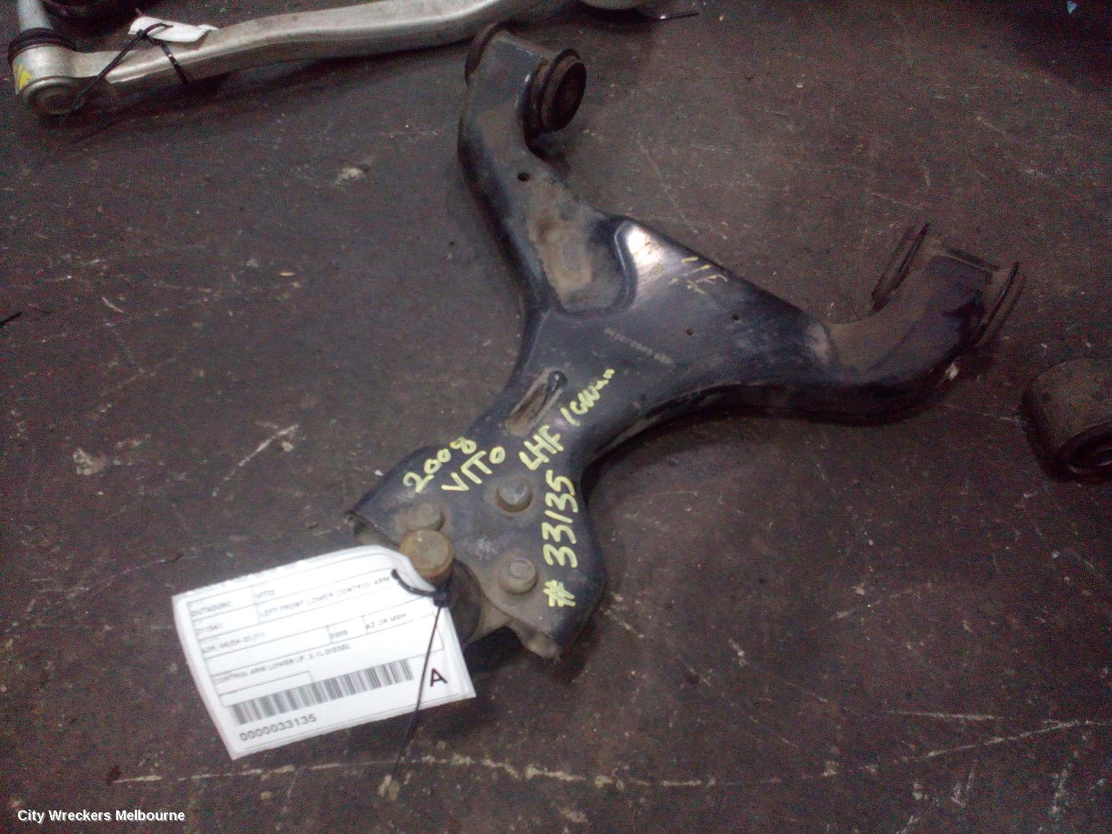 MERCEDES VITO 2008 Left Front Lower Control Arm