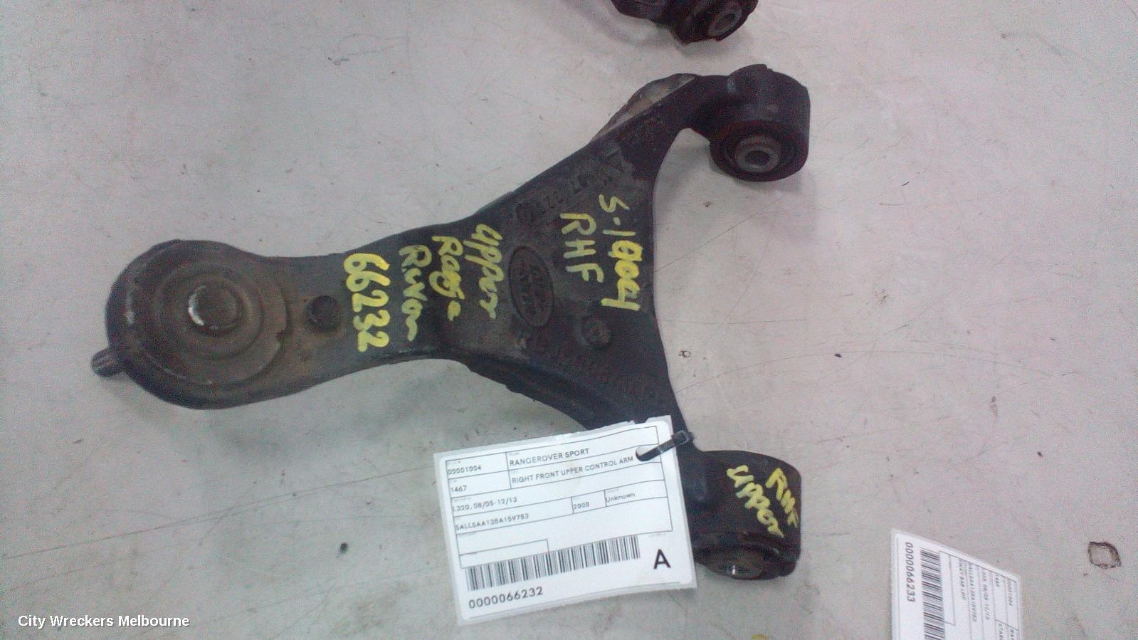 LAND ROVER RANGEROVER SPORT 2008 Right Front Upper Control Arm