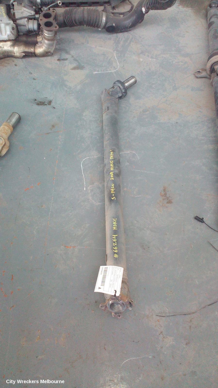 TOYOTA HIACE 2009 Rear Drive Shaft