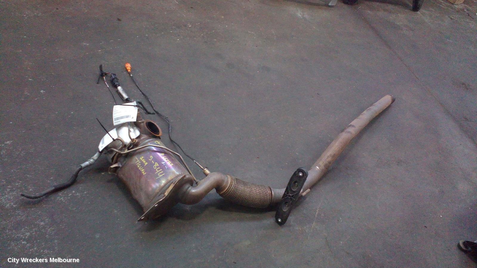 VOLKSWAGEN TIGUAN 2009 Particulate Filter/Dpf