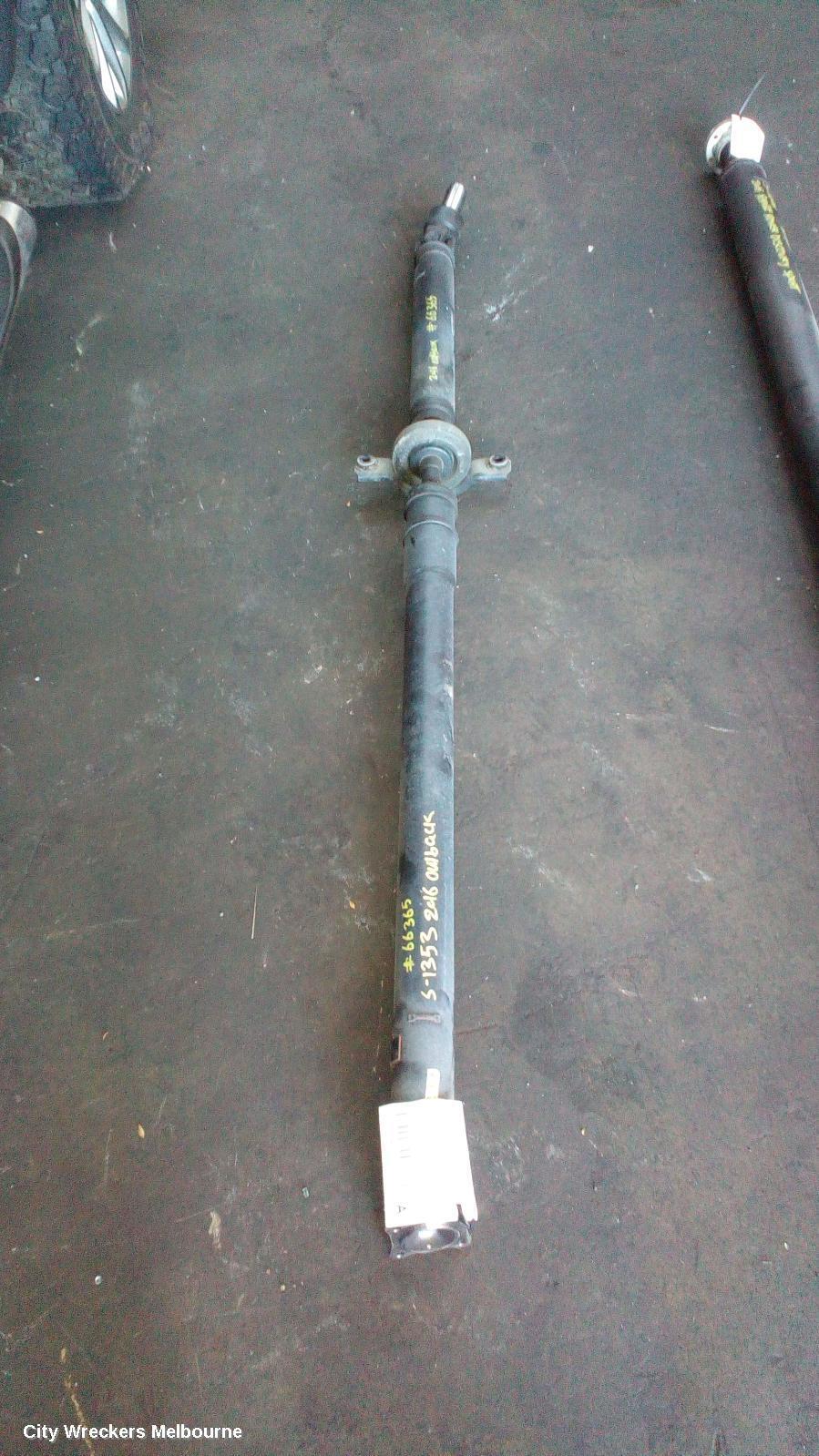 SUBARU OUTBACK 2016 Rear Drive Shaft
