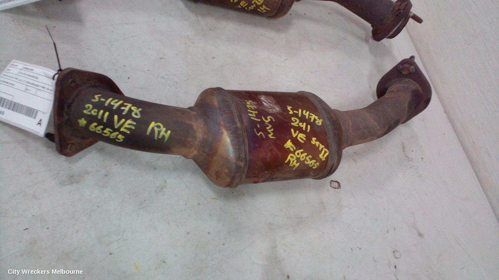 HOLDEN COMMODORE 2011 Catalytic Converter