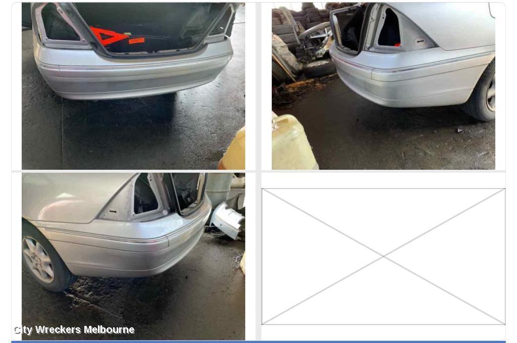 MERCEDES C CLASS 2002 Rear Bumper