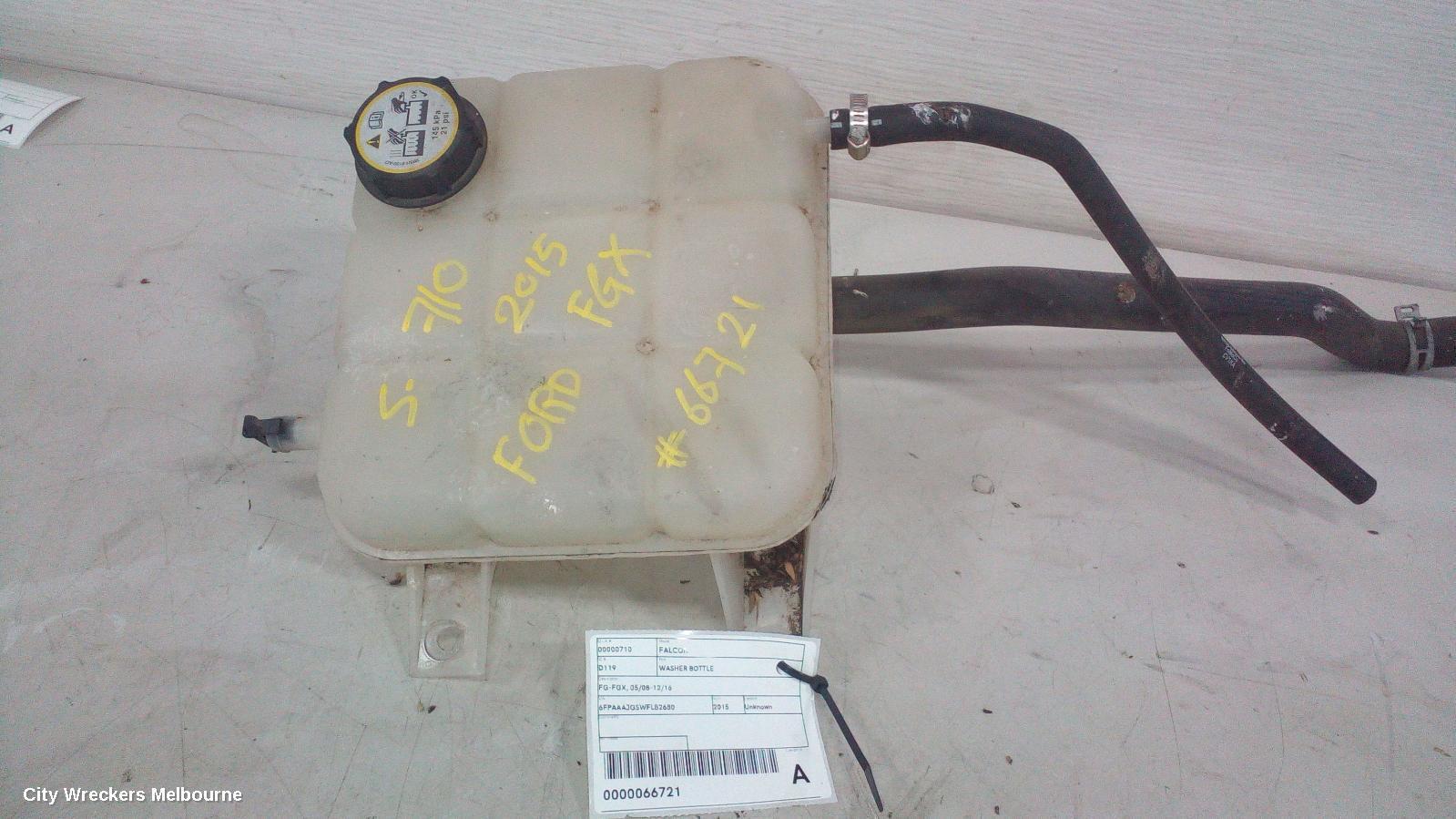 FORD FALCON 2015 Overflow Bottle