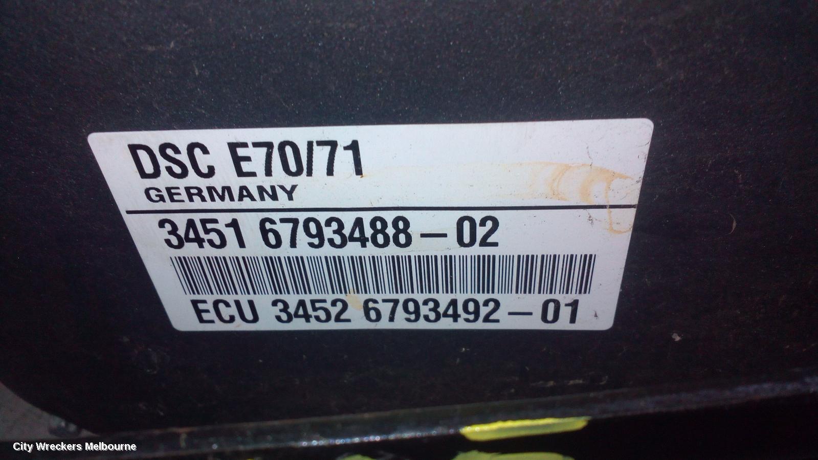 BMW X5 2010 Abs Pump/Modulator