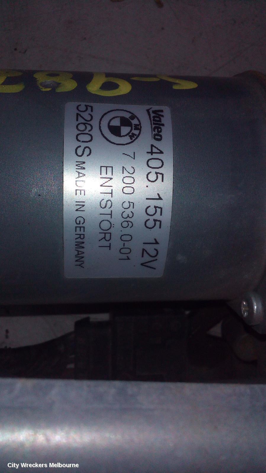 BMW X5 2010 Wiper Motor