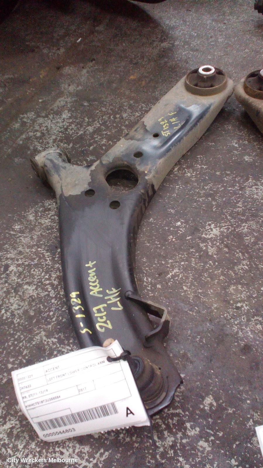 HYUNDAI ACCENT 2017 Left Front Lower Control Arm