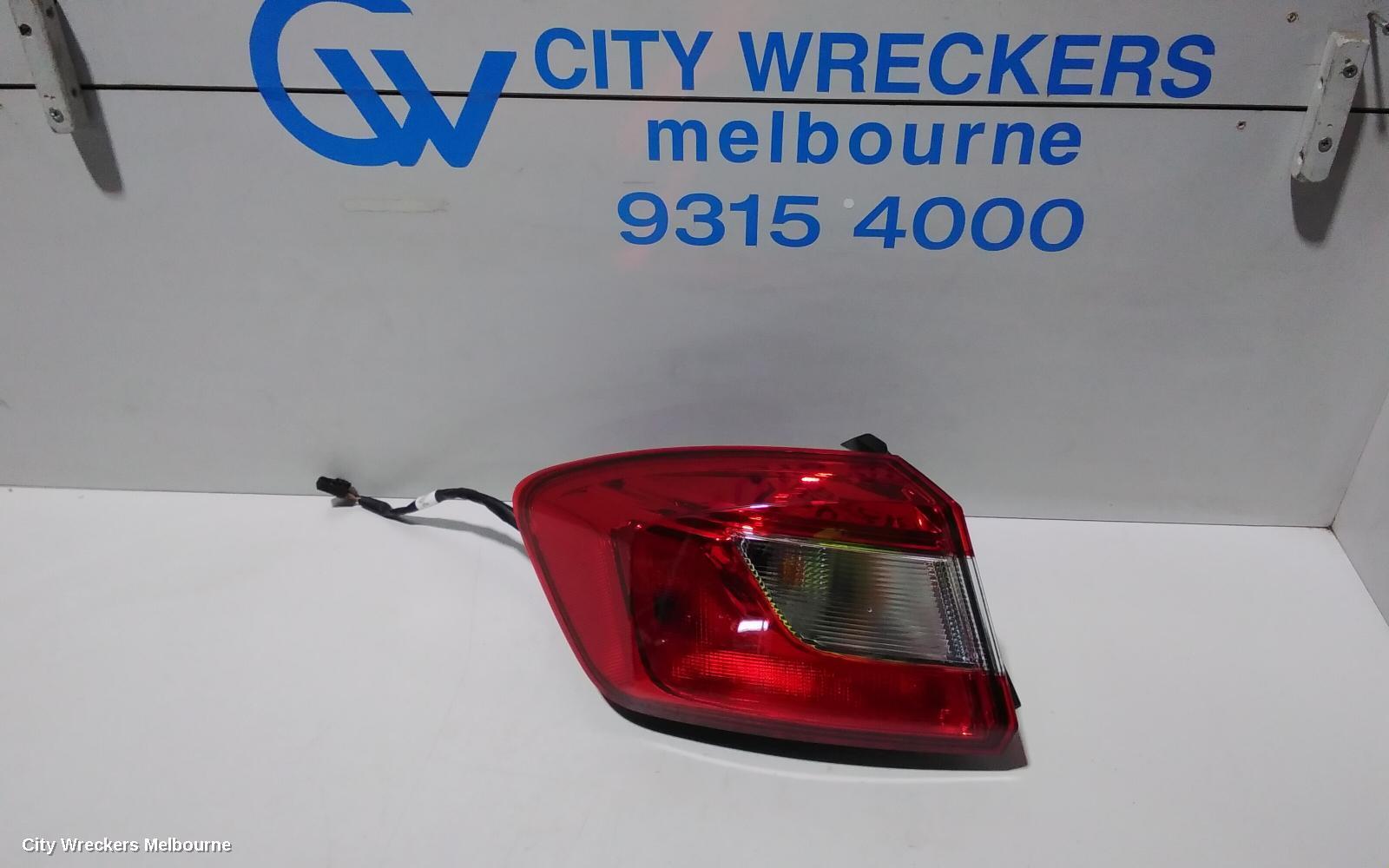 HOLDEN ASTRA 2017 Left Taillight