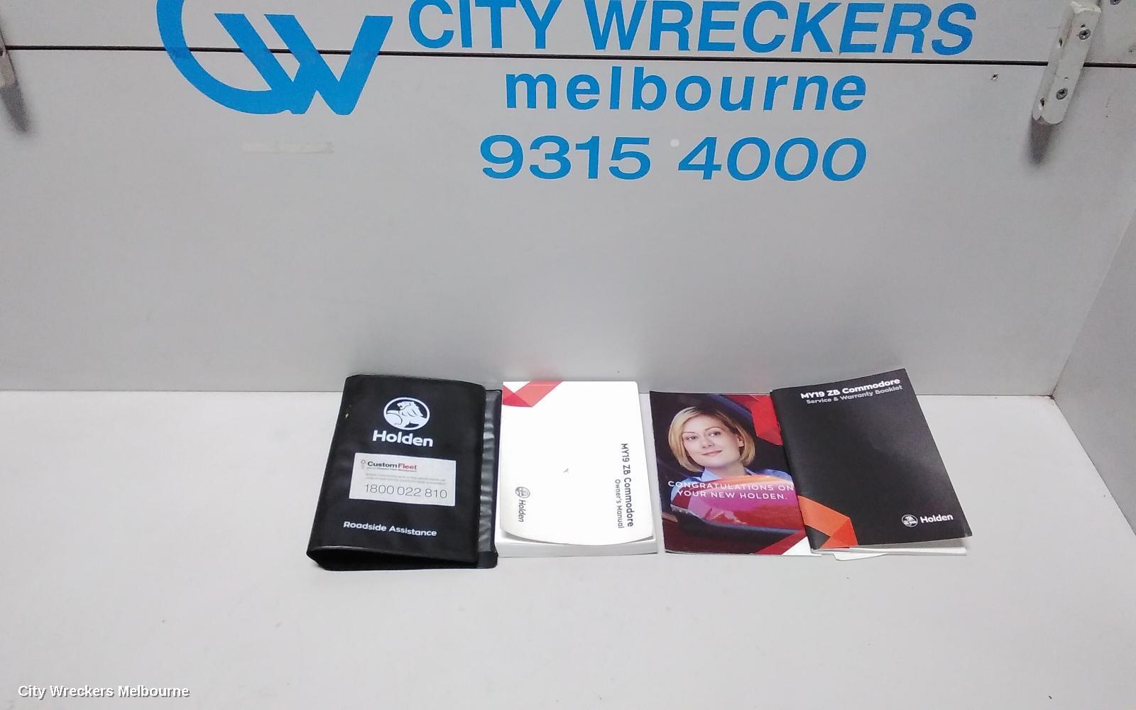 HOLDEN COMMODORE 2019 Owners Handbook
