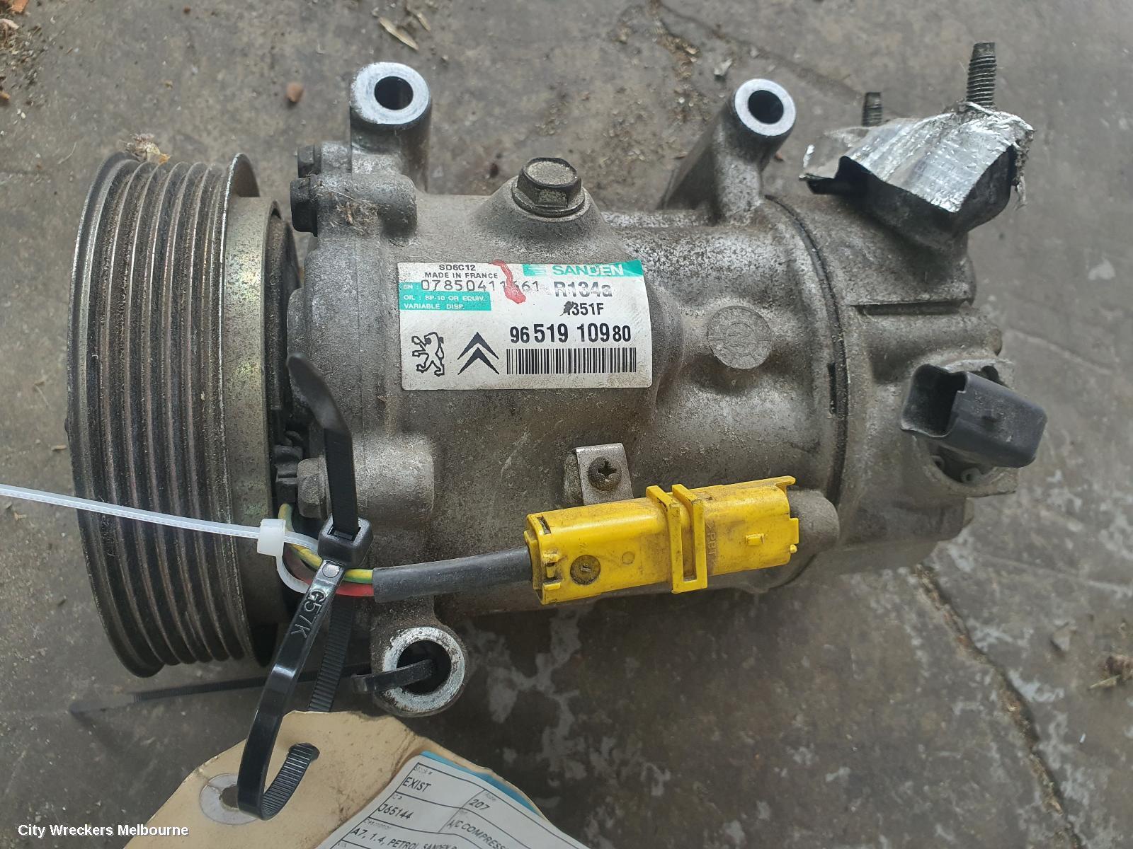 PEUGEOT 207 2007 A/C Compressor