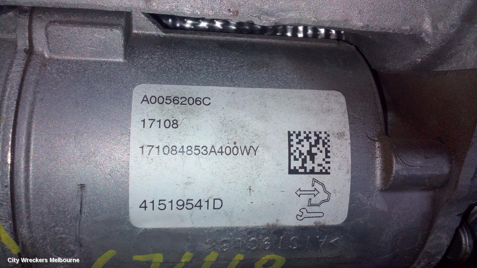 HOLDEN ASTRA 2018 Steering Box/Rack