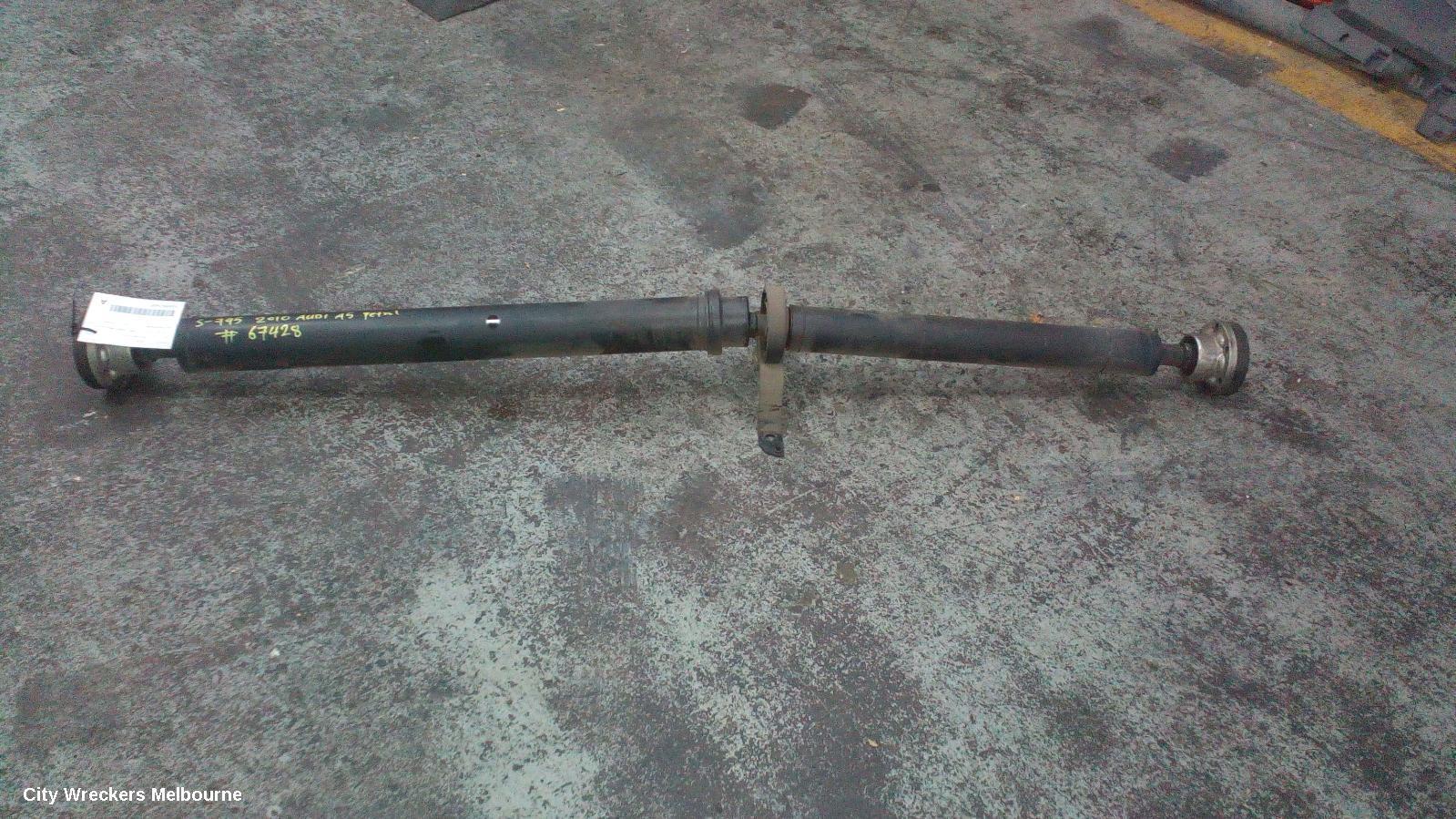 AUDI A5 2010 Rear Drive Shaft