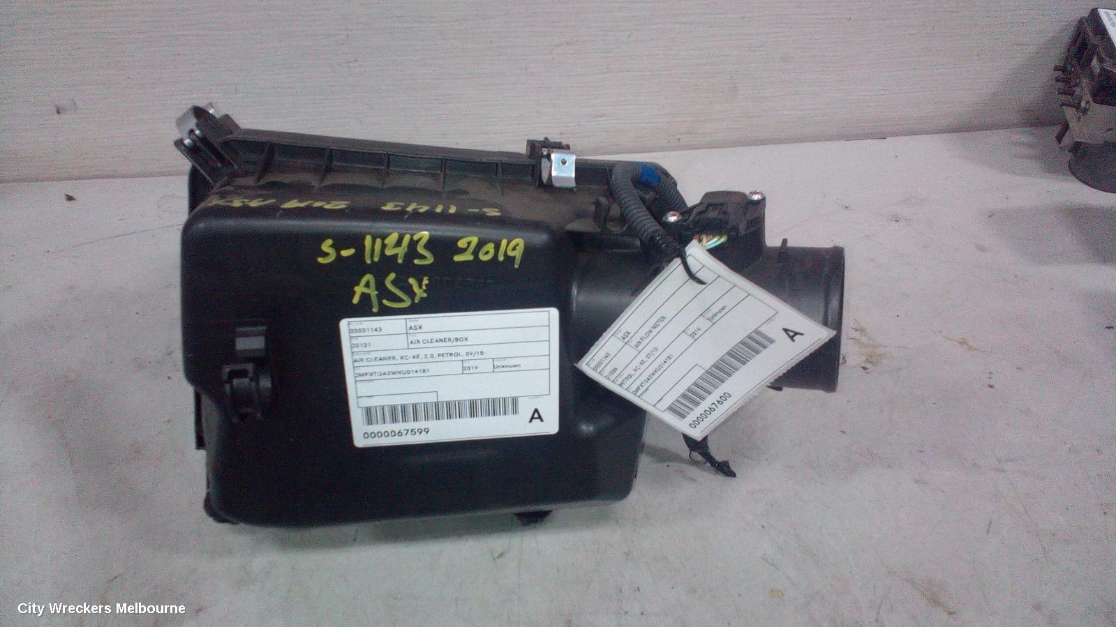 MITSUBISHI ASX 2019 Air Cleaner/Box