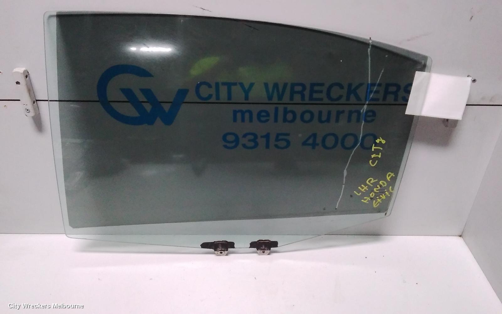 HONDA CITY 2015 Left Rear Door Window