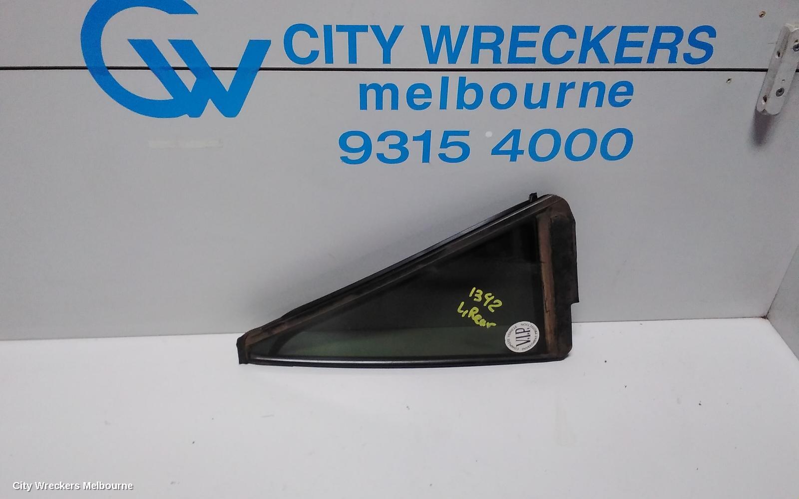 MAZDA CX5 2012 Left Rear 1/4 Door Glass